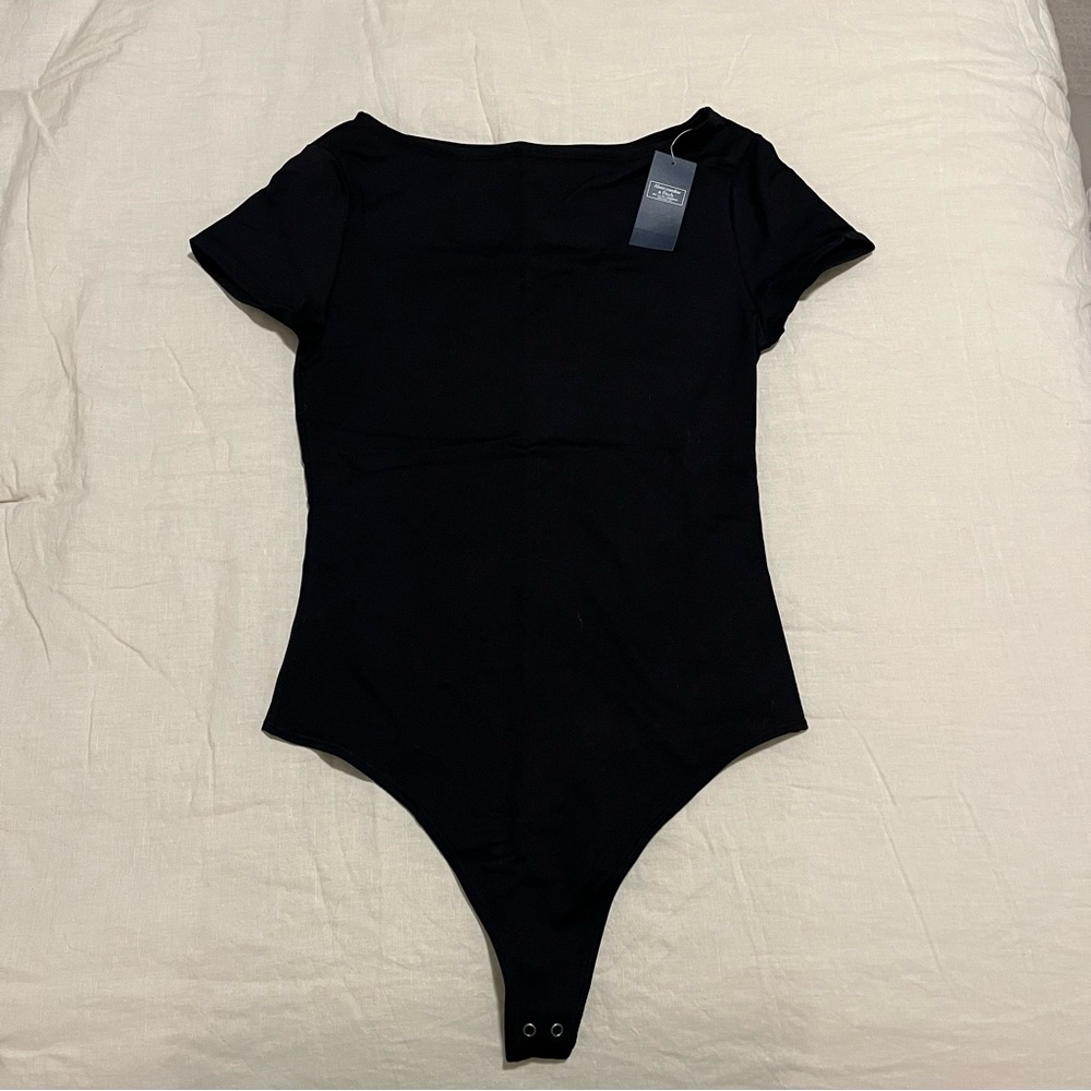 Abercrombie - Boatneck Short Sleeve Bodysuit